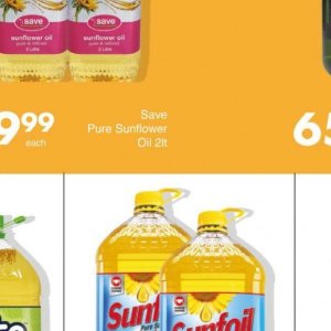 Sunflower oil at Save Hyper