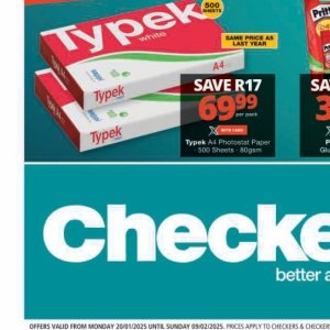 Typek at Checkers