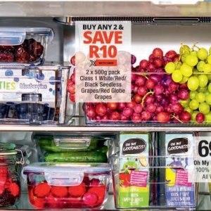 Grapes at Checkers