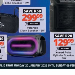 Speaker at Checkers Hyper