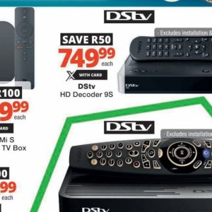 Digital TV decoder at Checkers Hyper