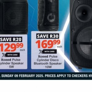 Bluetooth speaker at Checkers Hyper