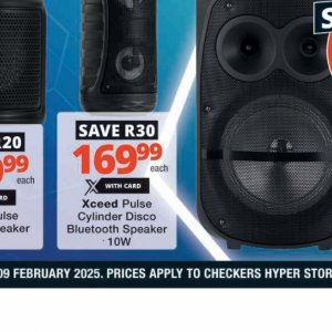 Speaker at Checkers Hyper