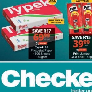 Typek at Checkers