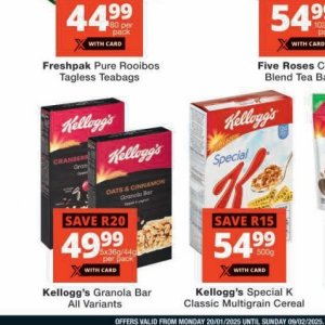 Kellogg's at Checkers