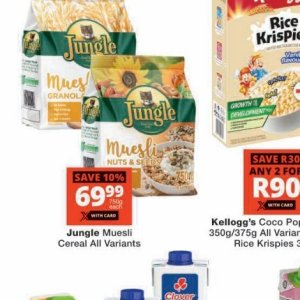 Muesli at Checkers