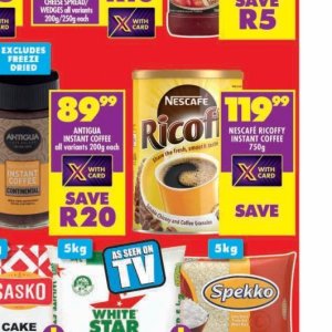 Coffee at Shoprite