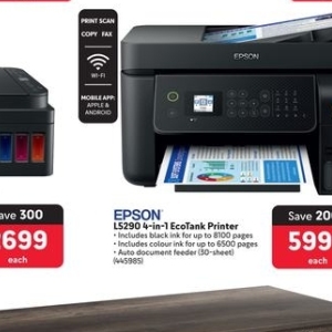 Printer at Makro