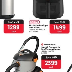 Vacuum cleaner at Makro