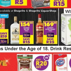 Gin at Shoprite