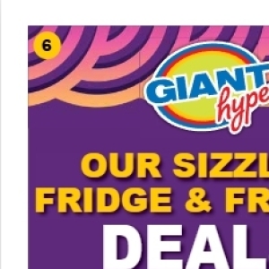 Freezer at Giant Hyper