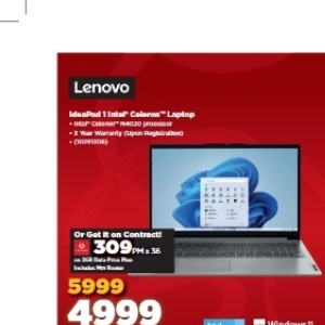 Laptop lenovo  at HiFi Corp