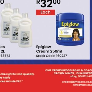 Cream at Africa Cash and Carry