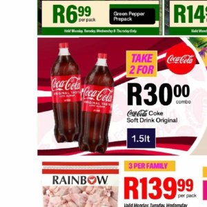 Cola at Take n Pay