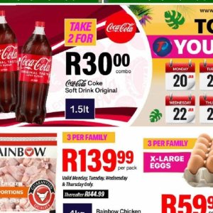 Cola at Take n Pay