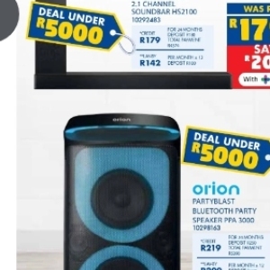 Bluetooth speaker at Russells