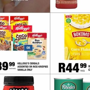 Kellogg's at Take n Pay