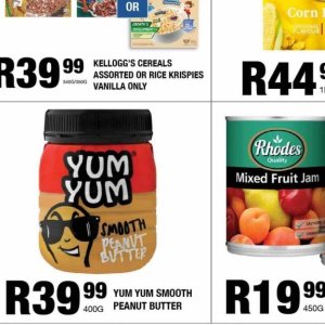 Peanut butter at Take n Pay