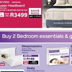 Mattress protector at Sleepmasters