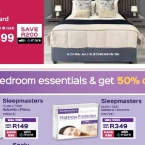 Mattress protector at Sleepmasters