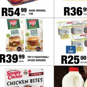 Burgers at Take n Pay