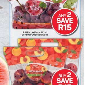 Grapes at Pick n Pay Hyper