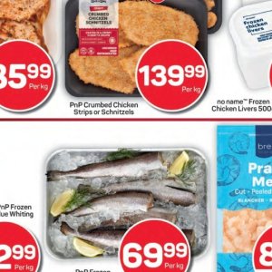 Schnitzel at Pick n Pay Hyper