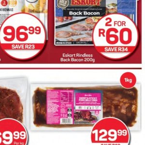 Bacon at Pick n Pay Hyper