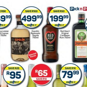 Tequila at Pick n Pay Hyper