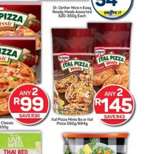 Pizza at Pick n Pay Hyper