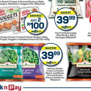 Burgers at Pick n Pay Hyper