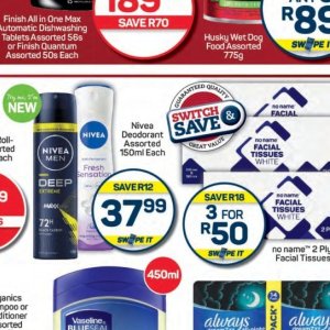 Deodorant nivea  at Pick n Pay Hyper