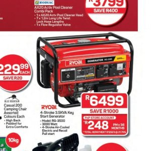 Generator at Pick n Pay Hyper