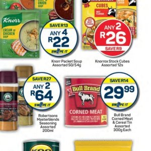 Soup at Pick n Pay Hyper