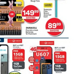 Battery at Pick n Pay Hyper