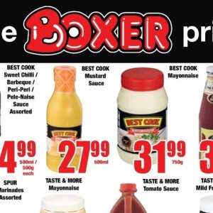 Mustard at Boxer Superstores