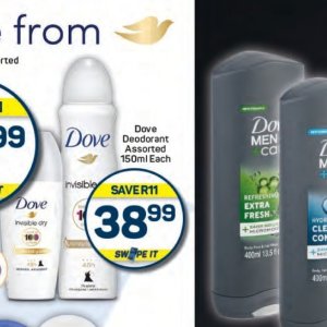 Deodorant dove  at Pick n Pay Hyper