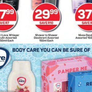 Deodorant nivea  at Pick n Pay Hyper