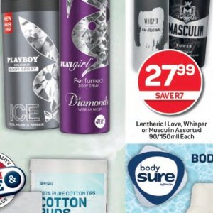 Body spray at Pick n Pay Hyper