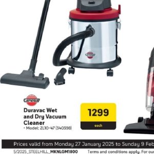 Vacuum cleaner at Makro