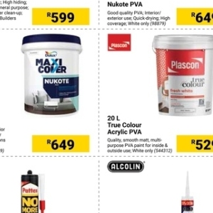 Paint at Builders Warehouse