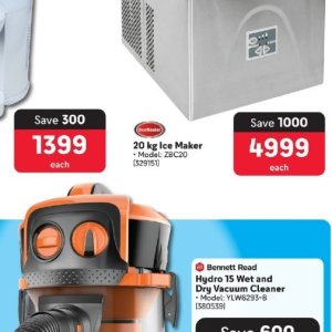 Ice maker at Makro