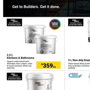 Paint at Builders Warehouse