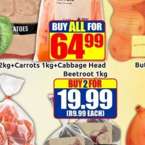 Cabbage at Three Star Cash and Carry