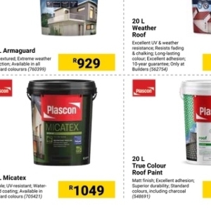 Paint at Builders Warehouse