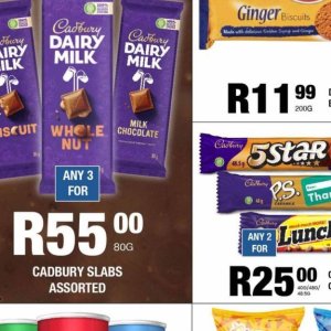 Chocolate at Take n Pay