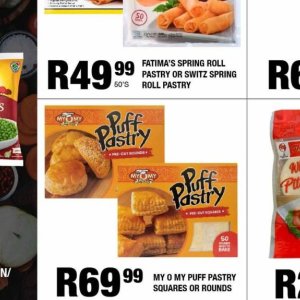 Puff pastry at Take n Pay