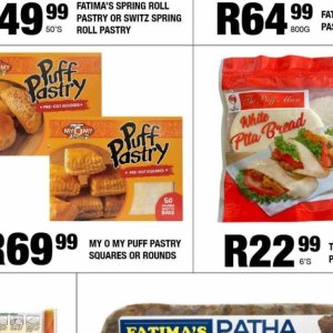 Puff pastry at Take n Pay