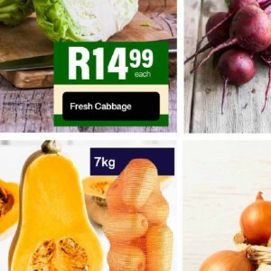 Cabbage at Take n Pay