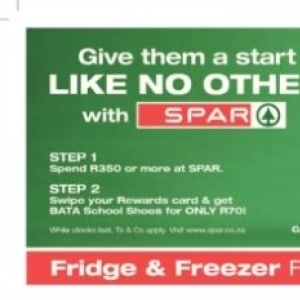 Freezer at Spar